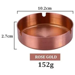 Cenicero de metal de acero inoxidable cenicero interior_2