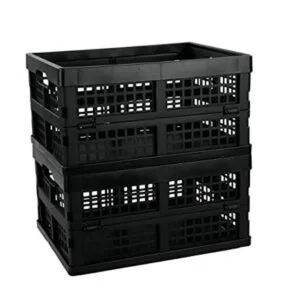 Saedy 16 Litros Negro Plegable Almacenamiento Crates