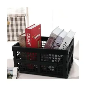 Saedy 16 Litros Negro Plegable Almacenamiento Crates