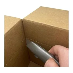 Resizer de caja de cartón con rueda de puntuación