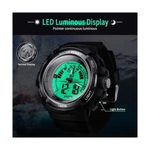 Reloj sumergible luminoso submarino de 328.1 ft para