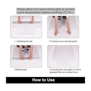 AiBOB Cubrepiso para suelos de madera dura 36 x 48