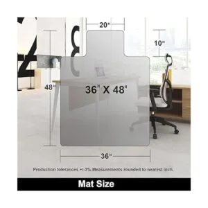 AiBOB Cubrepiso para suelos de madera dura 36 x 48