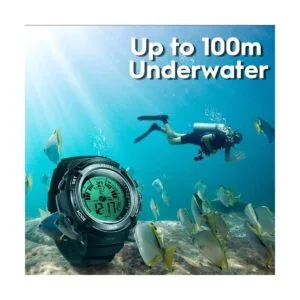 Reloj sumergible luminoso submarino de 328.1 ft para