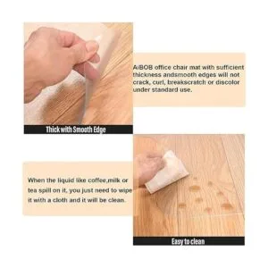 AiBOB Cubrepiso para suelos de madera dura 36 x 48