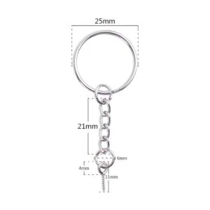 Hendevl Llavero de 0.984 in con cadena extensible y_3