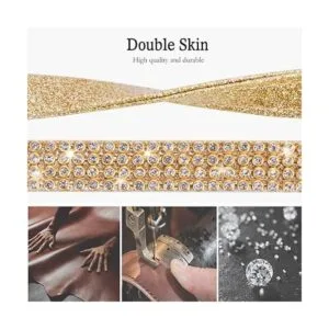 PetsHome Dog Leash Pet Leash Bling Rhinestones Premium