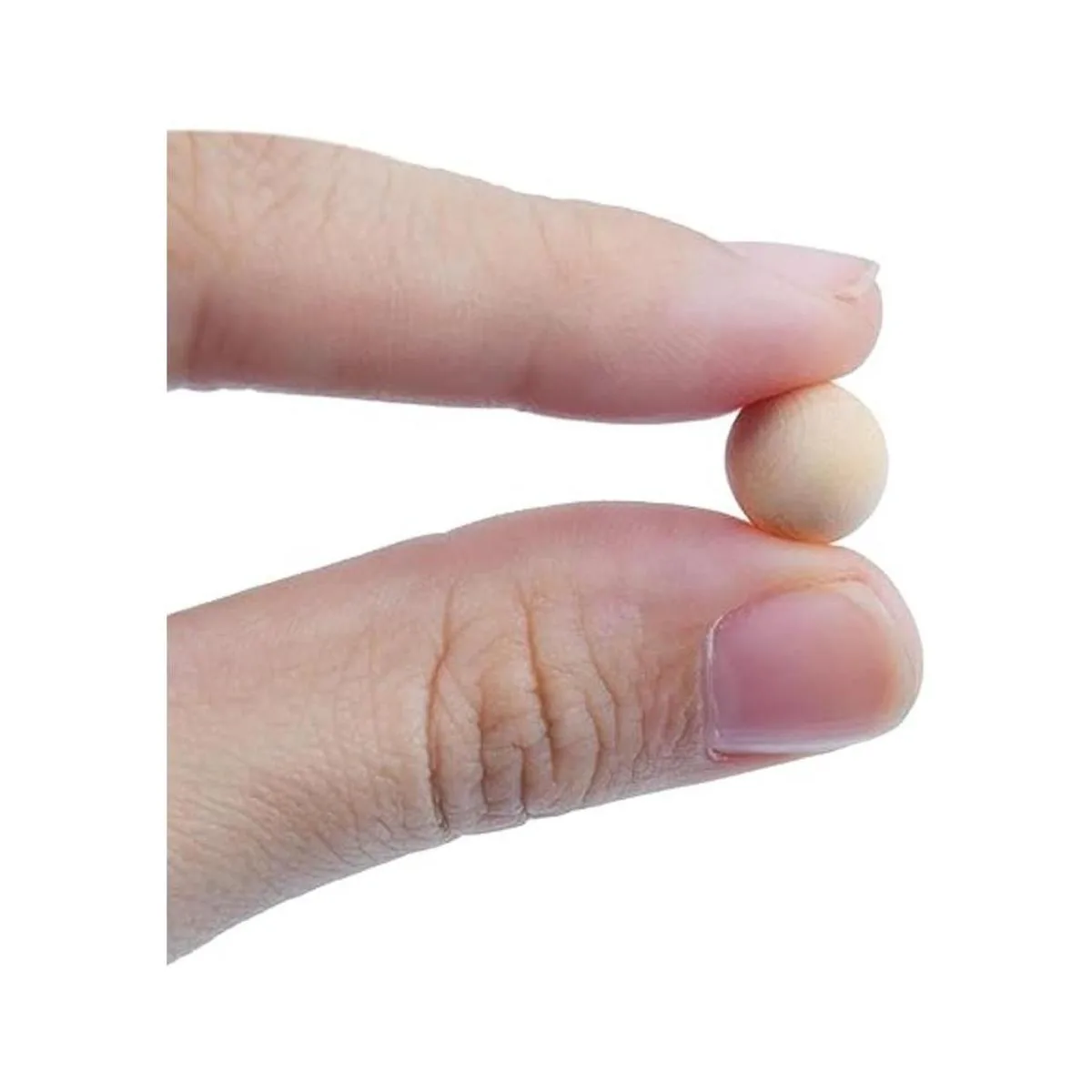 Jdesun 200 bolas de madera sin terminar mini bolas