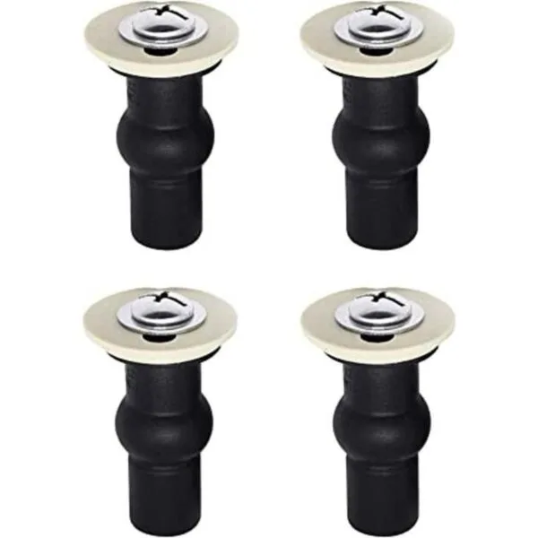Ladash Juego de 4 bisagras para inodoro M6 universales_1