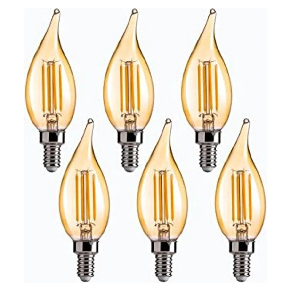 FLSNT CA11 Bombillas LED de candelabro E12 bombillas LED