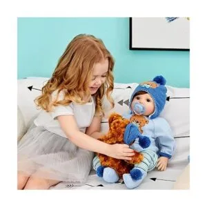 Aori Muñecas Reborn de bebé niño de 22 pulgadas realista_4