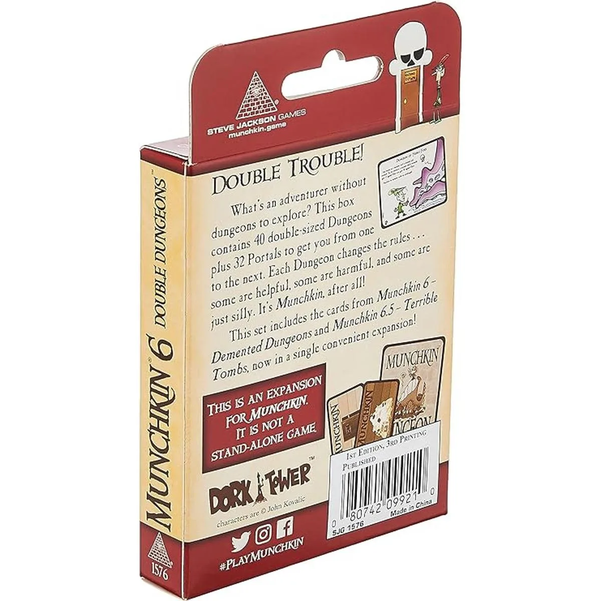 Steve Jackson Games Munchkin 6 Calabozos dobles_4