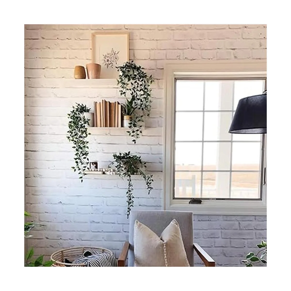 DIY CARTEL Repisa flotante lineal de acero forjado en_6