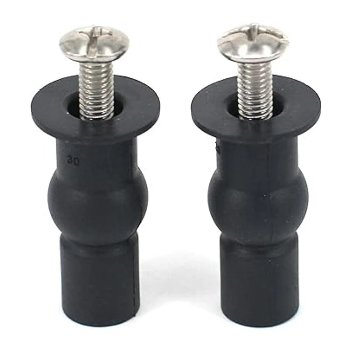 Ladash Juego de 4 bisagras para inodoro M6 universales_3