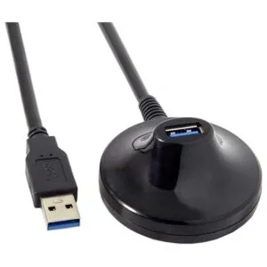 Cable de extensión USB 3.0 tipo A macho a hembra 2.6 ft_1