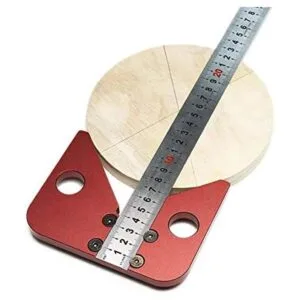 Calibre de línea de buscador central cuadrado central