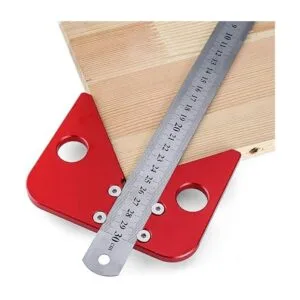 Calibre de línea de buscador central cuadrado central