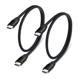 Besgoods Cable corto USB C a USB C cargador USB 2.0 tipo