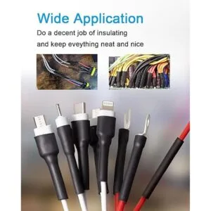 MILAPEAK Juego de 650 tubos termorretráctiles aprobados_5