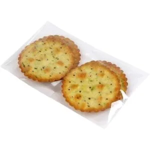 100 bolsas Bolsas de cierre de cristal transparente de