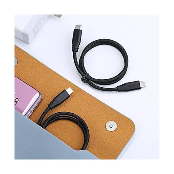 Besgoods Cable corto USB C a USB C cargador USB 2.0 tipo