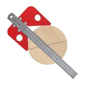 Calibre de línea de buscador central cuadrado central