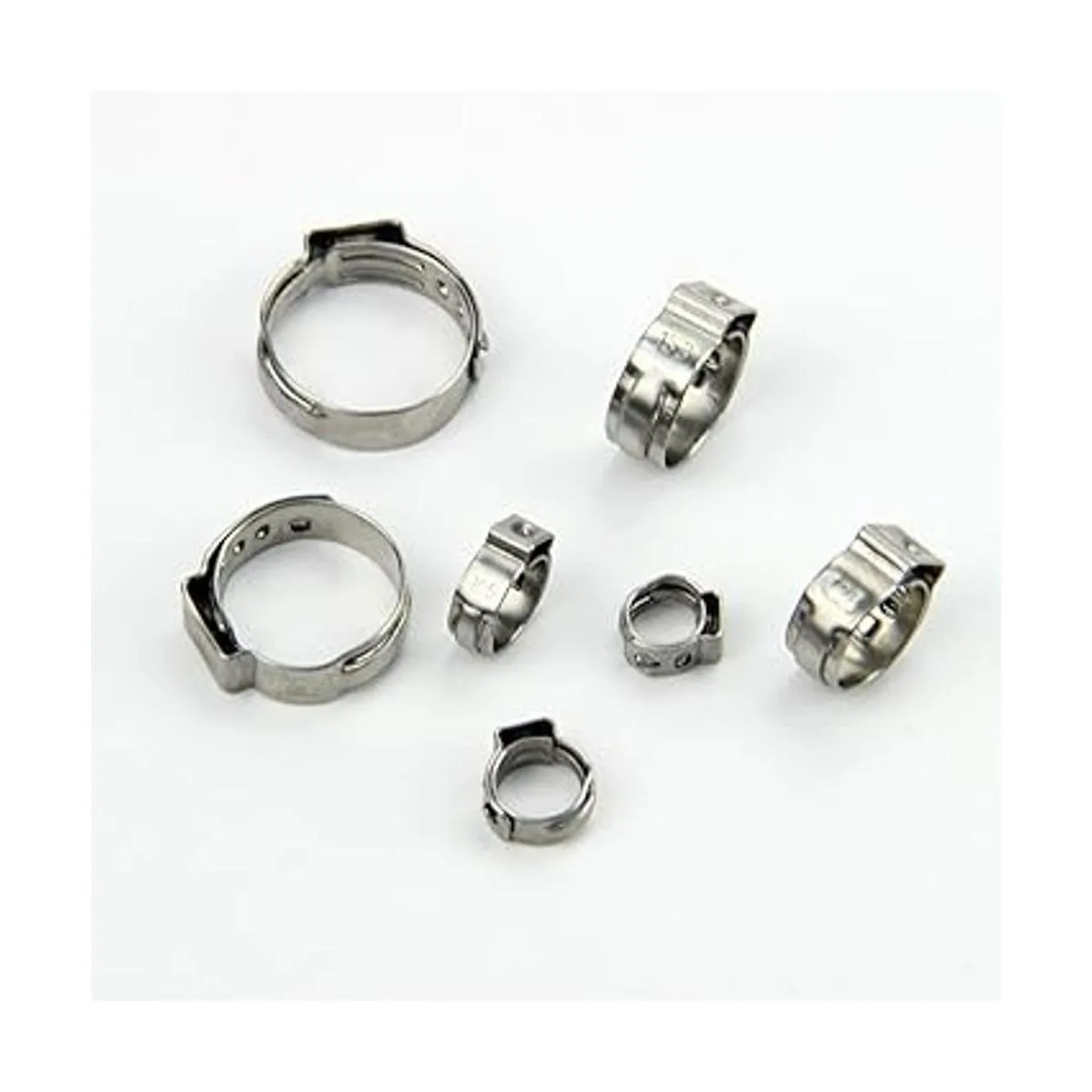 Leberna 115 abrazaderas de manguera de acero inoxidable