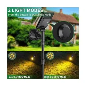JSOT Luces solares brillantes de 600 lúmenes para_4