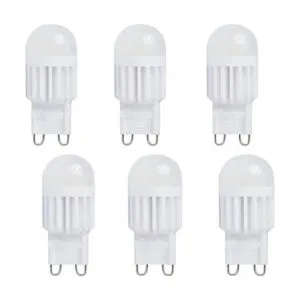 Lxcom Lighting G9 Bombilla LED 3 W regulable lámpara de_1
