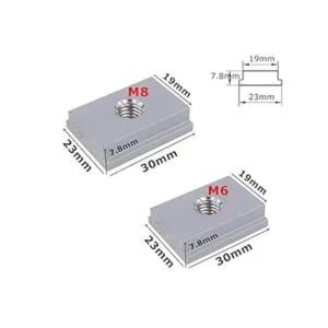 BestTeam 10 piezas deslizables en T para ranura en T_2