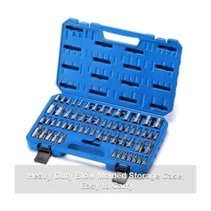 CASOMAN Master Torx Juego de 60 tomas de corriente Torx y