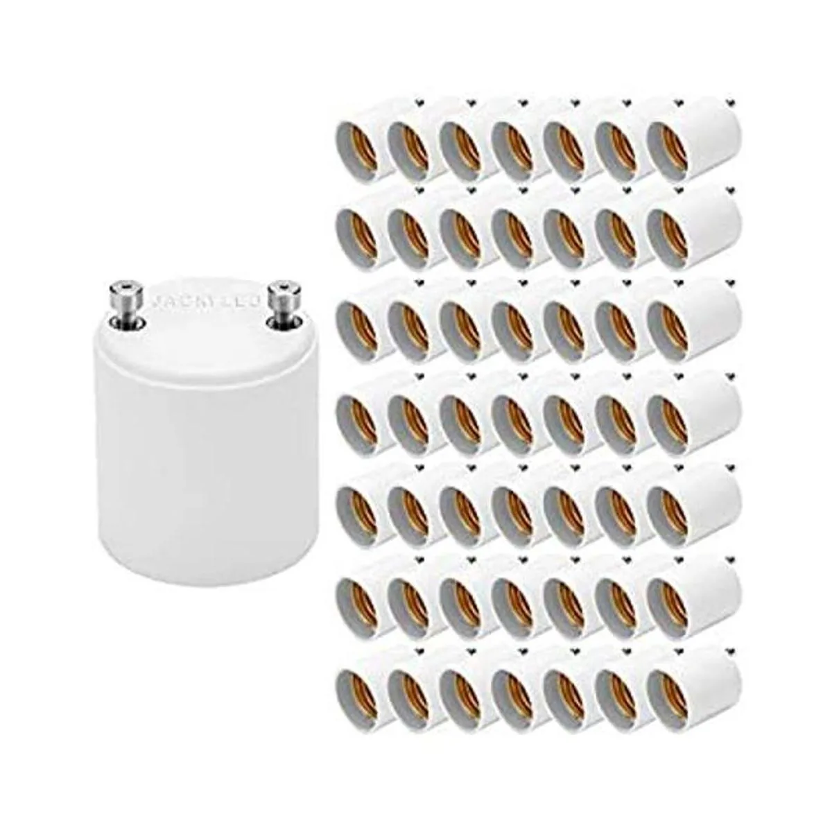 Jackyled Adaptador de casquillo GU24 a E26 E27 resistente_1