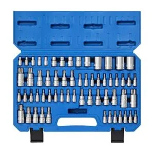 CASOMAN Master Torx Juego de 60 tomas de corriente Torx y