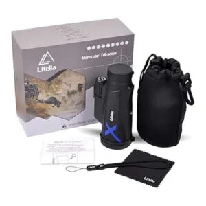 Lifella Telescopio monocular de alta definición de 12 x 50_3