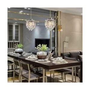 COTULIN Juego de 2 lámparas colgantes de cristal pulido_4