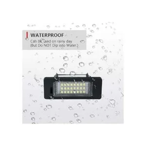GemPro 2 luces LED para placa de matrícula para Audi A1_2