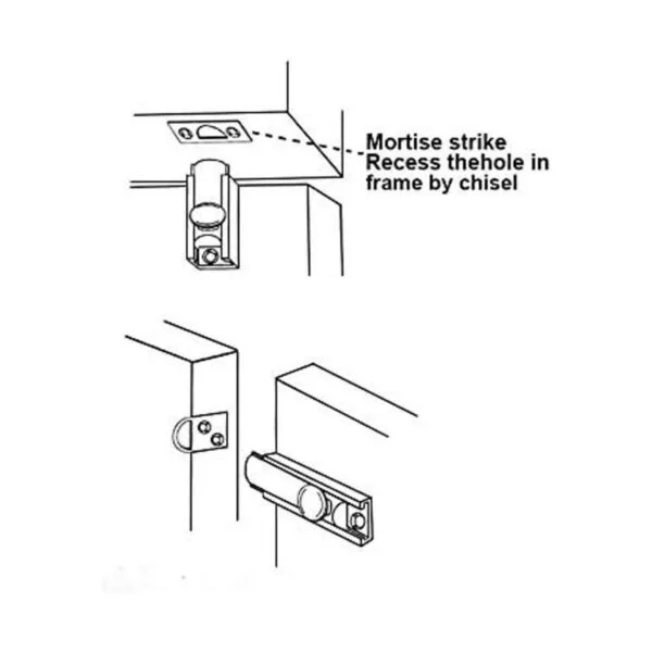 QCAA Perno de superficie de latón macizo 4 pulgadas_4