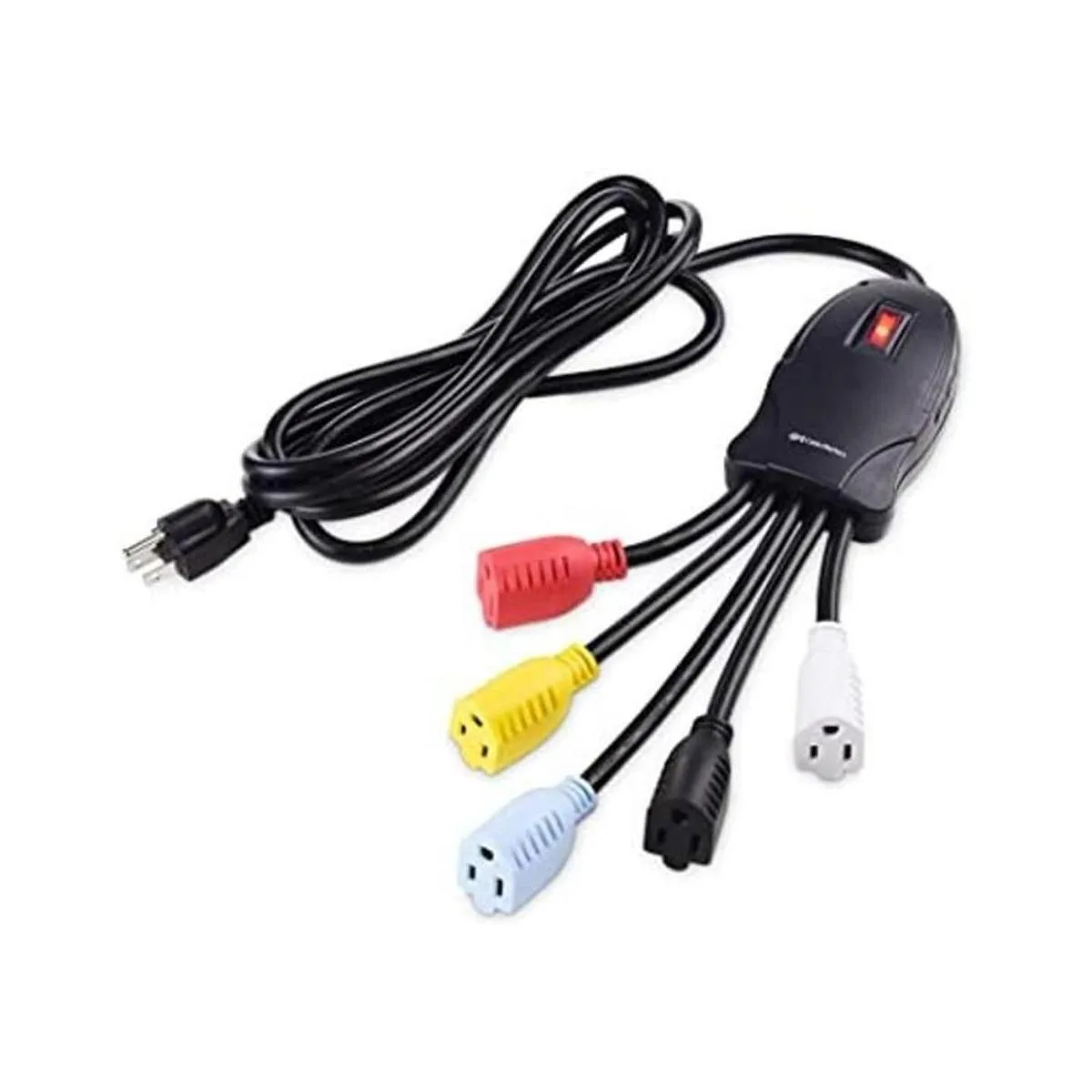 Cable Matters 5 salidas de cable de alimentación divisor_1