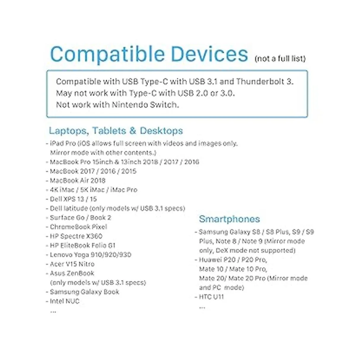 Adaptador USB C a HDMI 4 K 60 Hz 24 K conectores_4