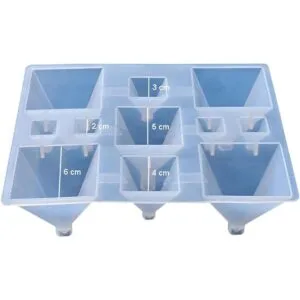Moldes de vela de silicona para fundición de resina