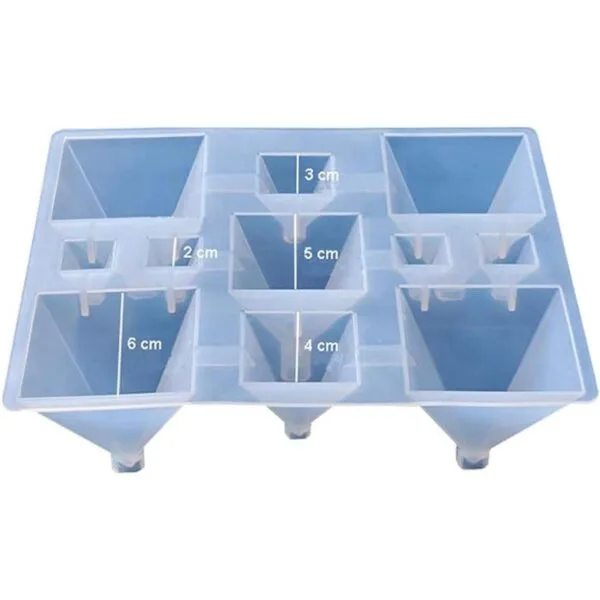 Moldes de vela de silicona para fundición de resina