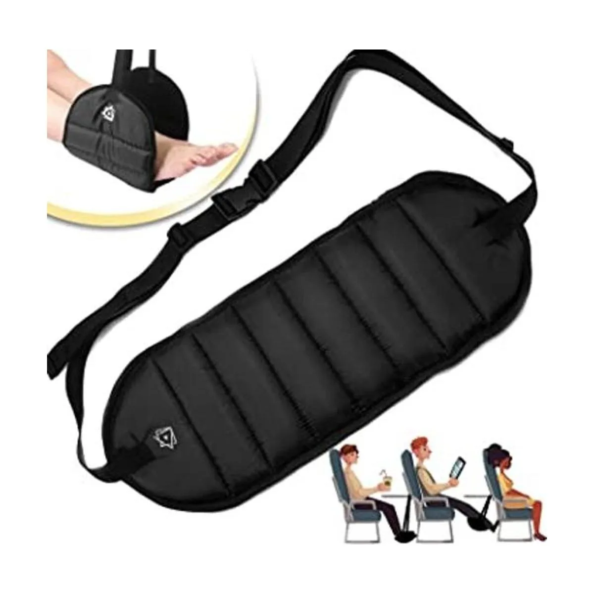Reposapiés de viaje para avión Reposapiés para hamaca de_1
