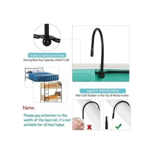 Loghot Organizador colgante para literas y camas de_5