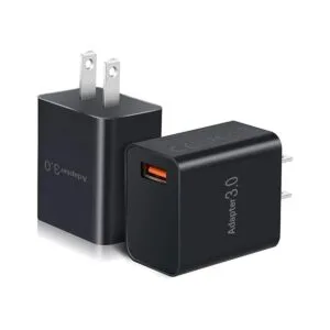 OKRAY Cargador de pared de carga rápida 3.0 paquete de 2