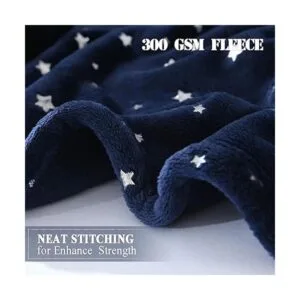 NANPIPER Manta con diseño de estrellas_3