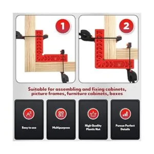 Relitec R Abrazadera de ángulo recto abrazadera de