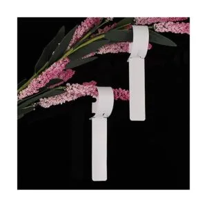 1000 etiquetas de identificación de árbol de plástico para