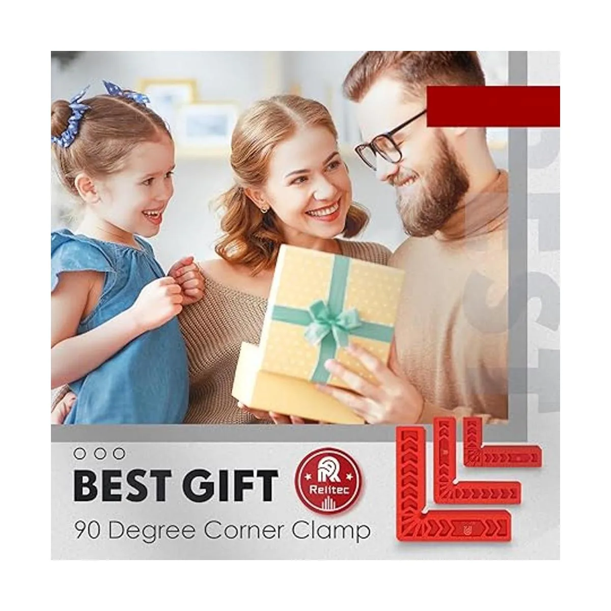 Relitec R Abrazadera de ángulo recto abrazadera de