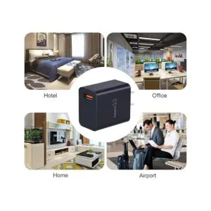 OKRAY Cargador de pared de carga rápida 3.0 paquete de 2