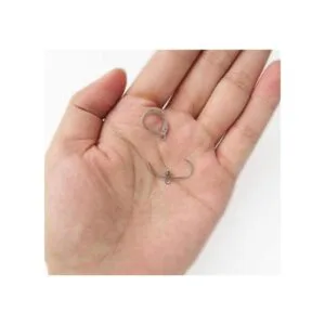 DNHCLL Pendientes de palanca de acero inoxidable 304 50